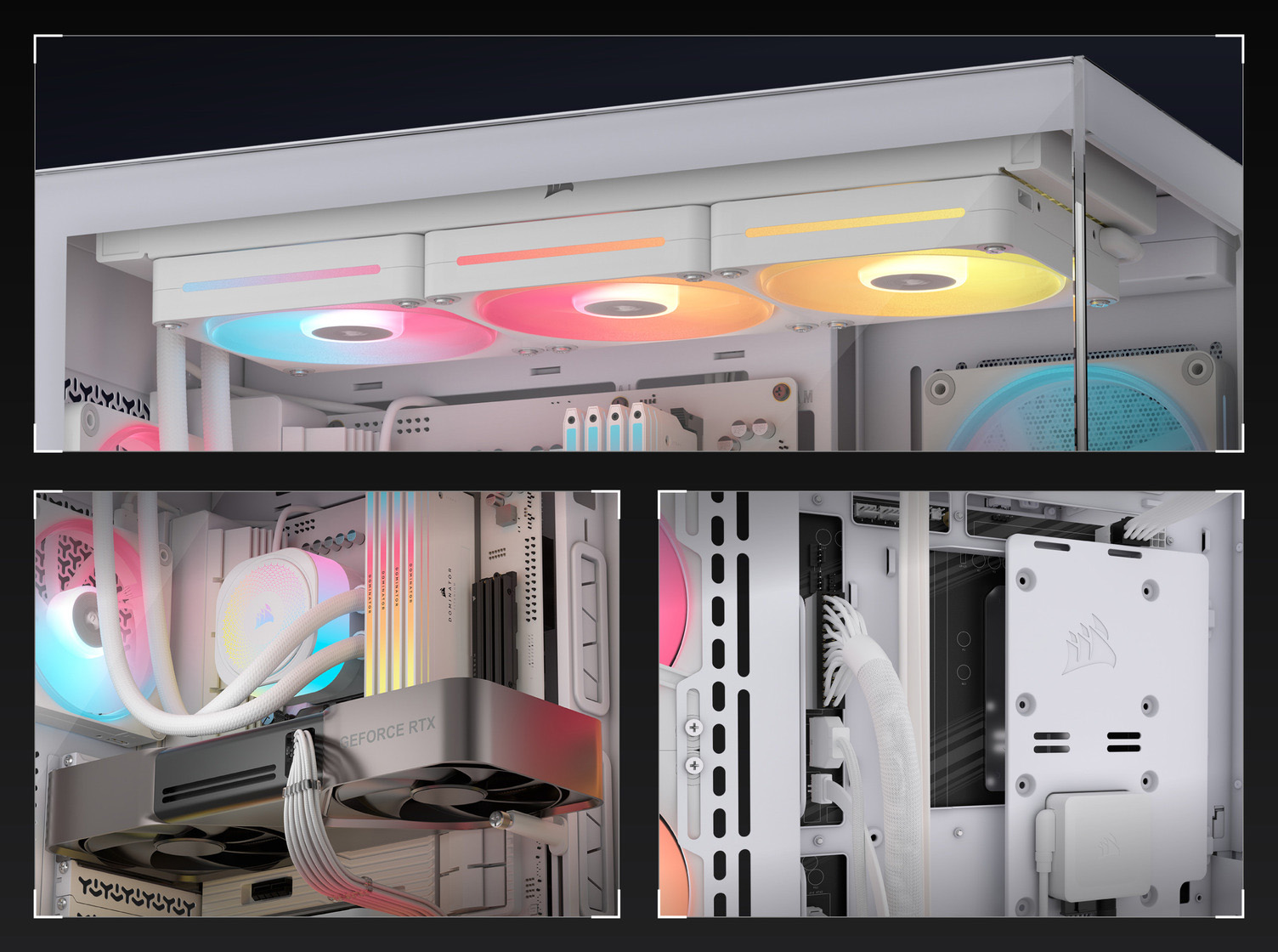 CORSAIR 3500X LX-R RGB Mid-Tower PC Case