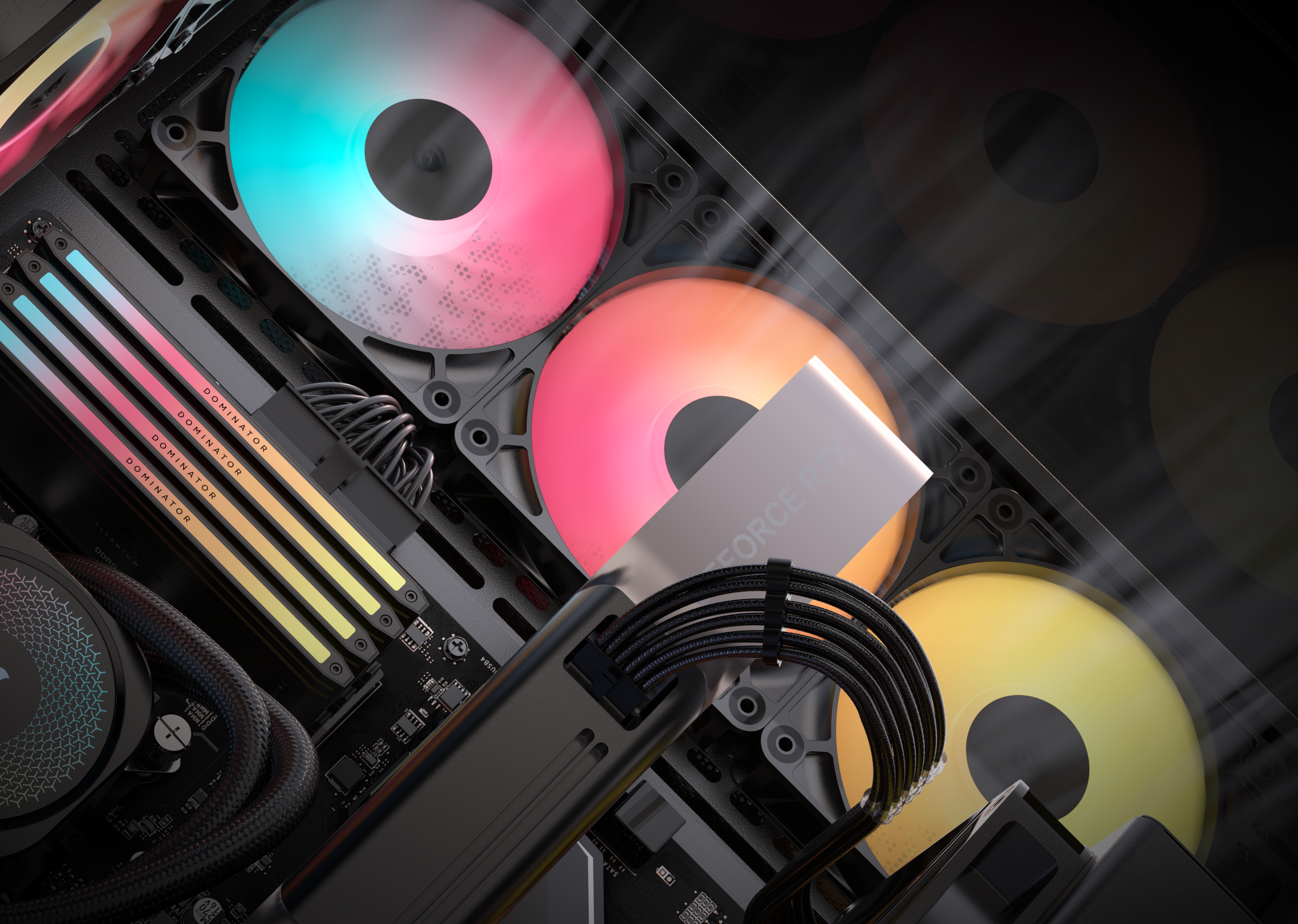 CORSAIR 3500X RS-R ARGB Mid-Tower PC Case
