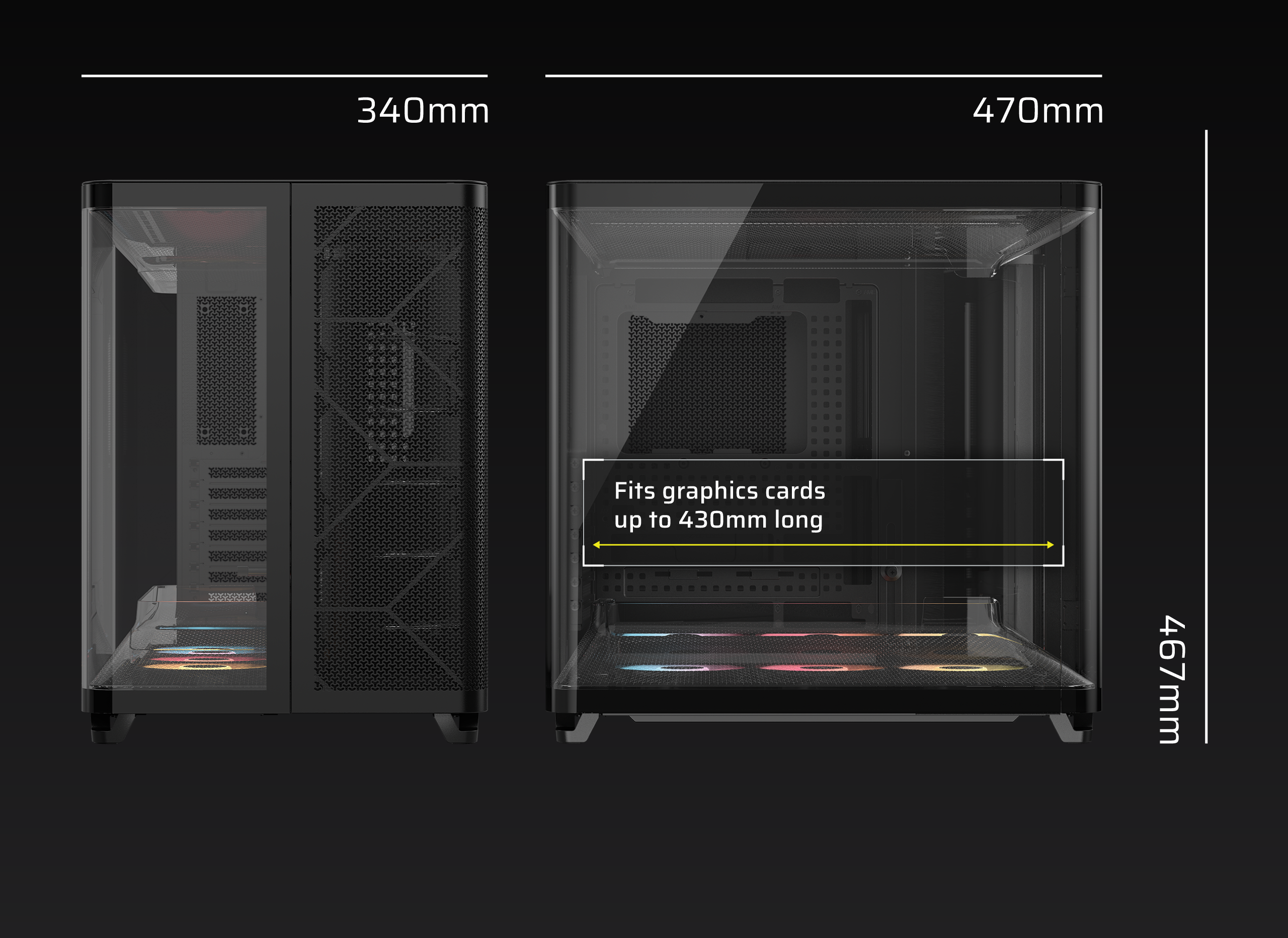 CORSAIR AIR 5400 RS-R ARGB Computer Case