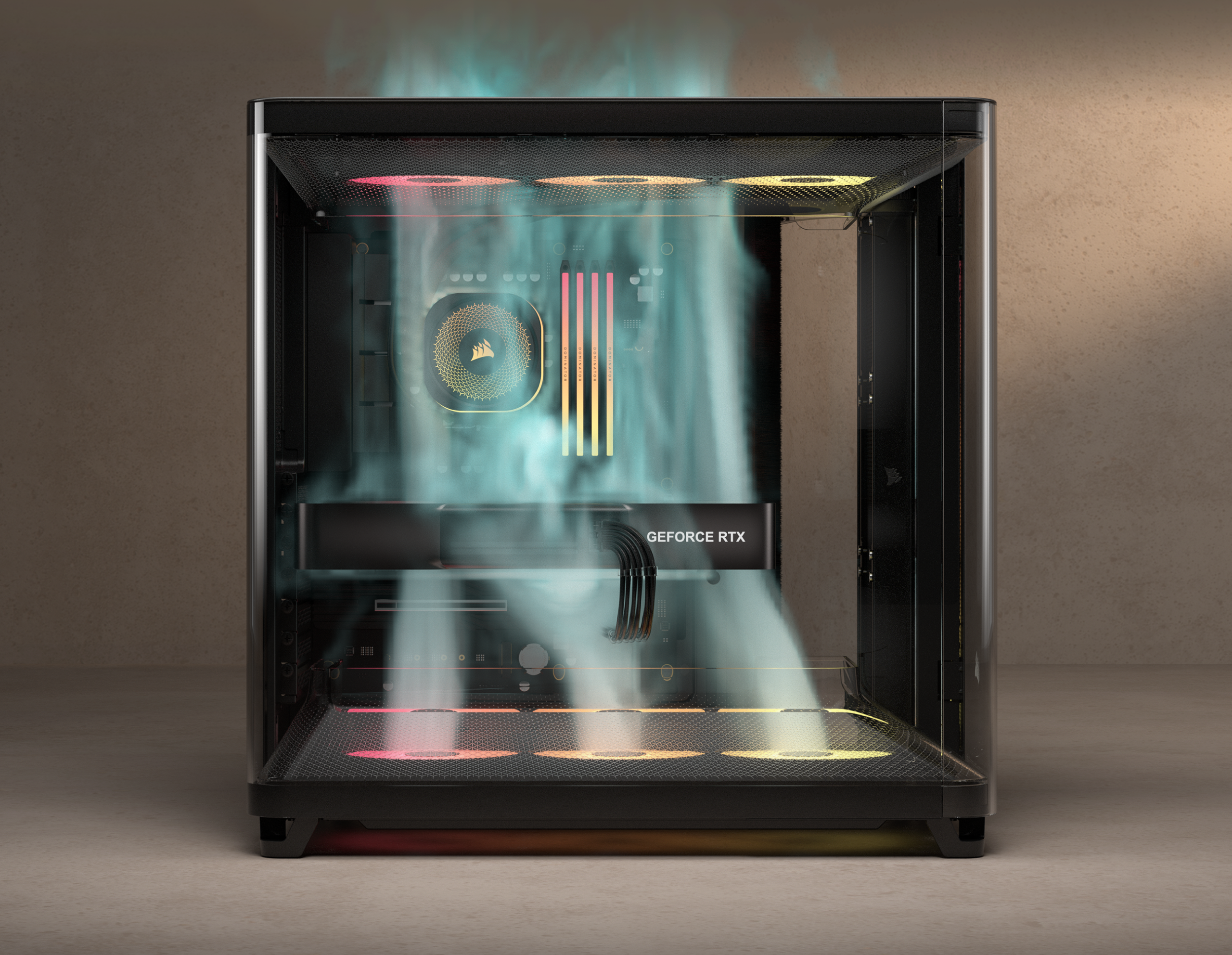 CORSAIR AIR 5400 RS-R ARGB Computer Case