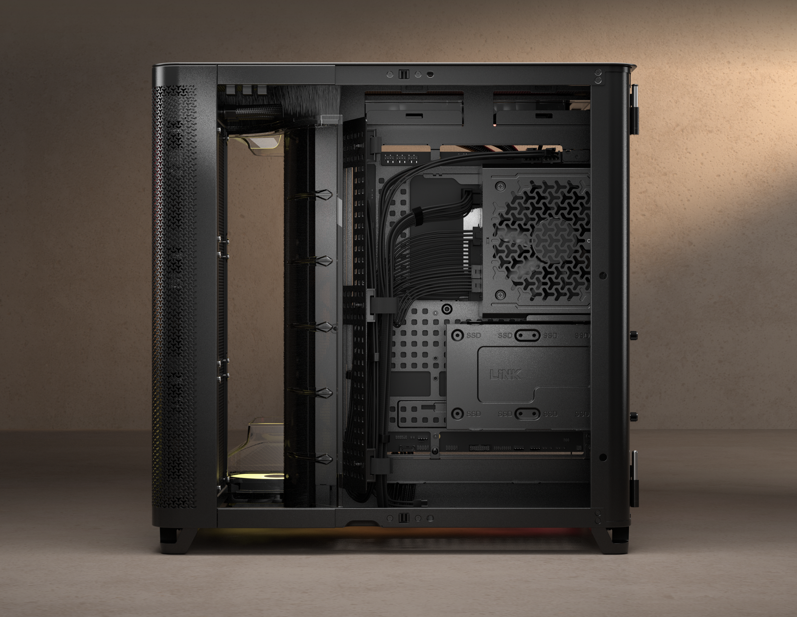 CORSAIR AIR 5400 RS-R ARGB Computer Case