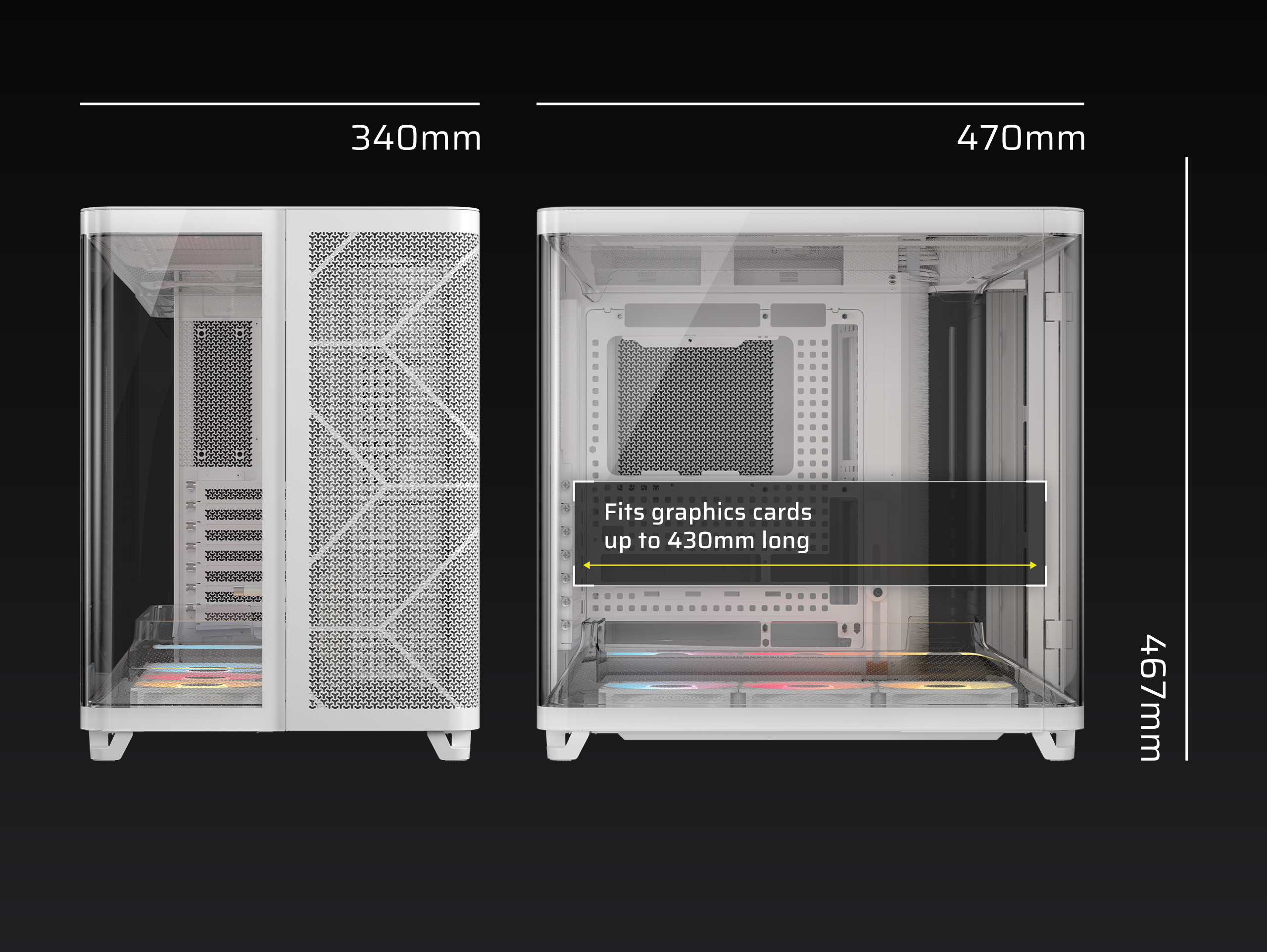 CORSAIR AIR 5400 RS-R ARGB Computer Case