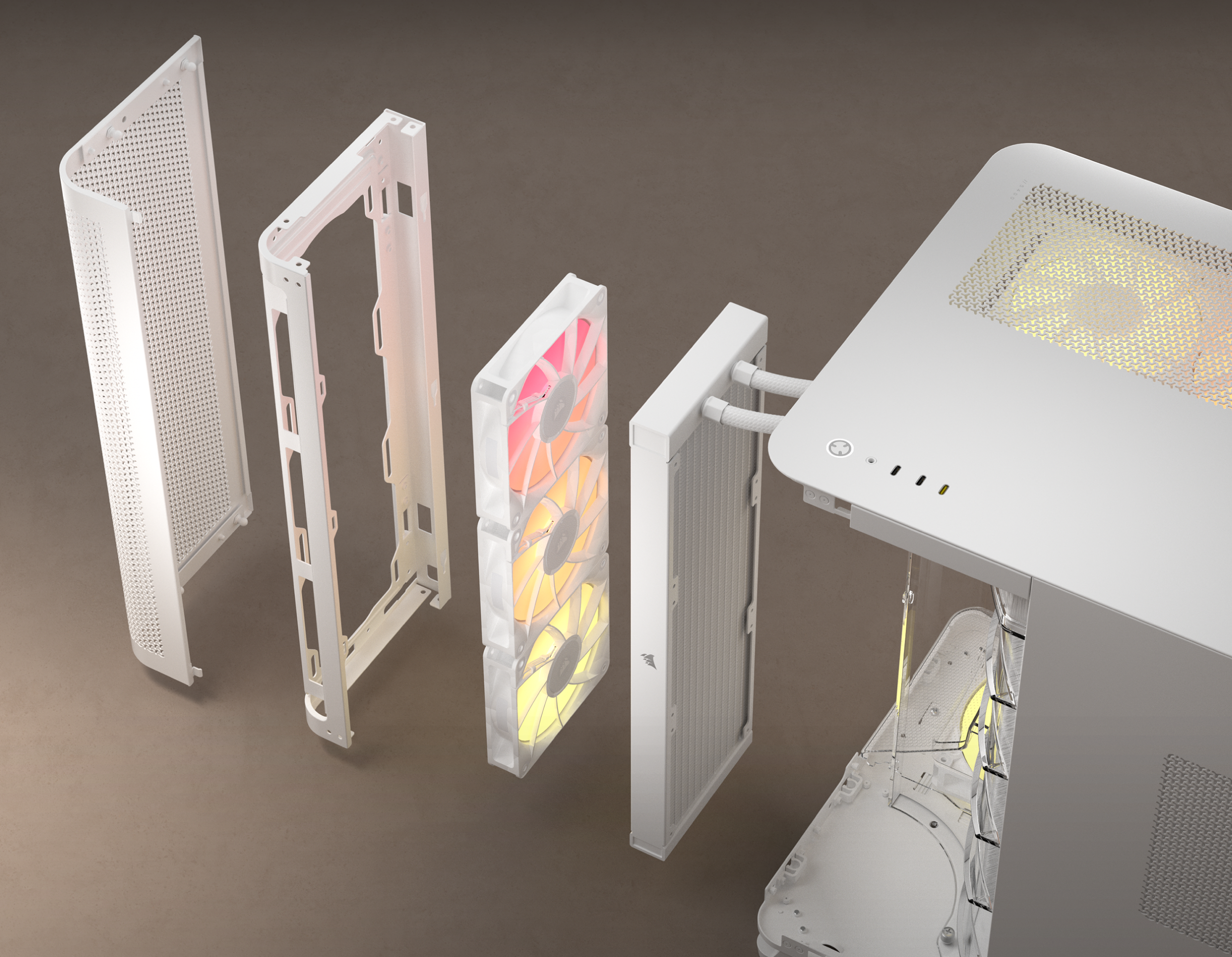CORSAIR AIR 5400 RS-R ARGB Computer Case