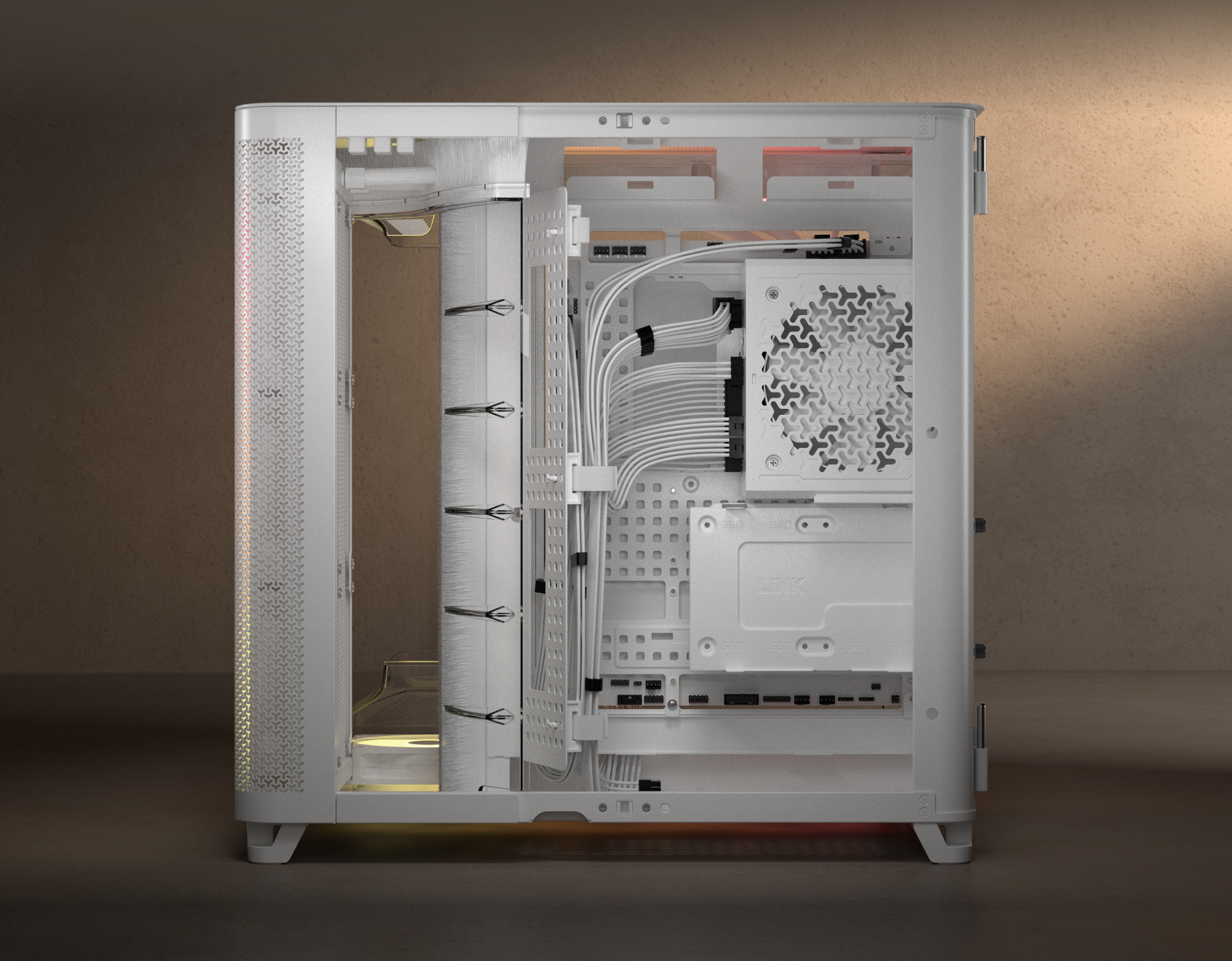 CORSAIR AIR 5400 RS-R ARGB Computer Case