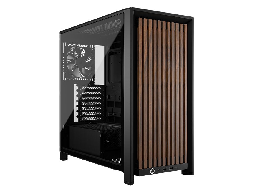 CORSAIR FRAME 4000D WOOD RS Modular Mid-Tower PC Case