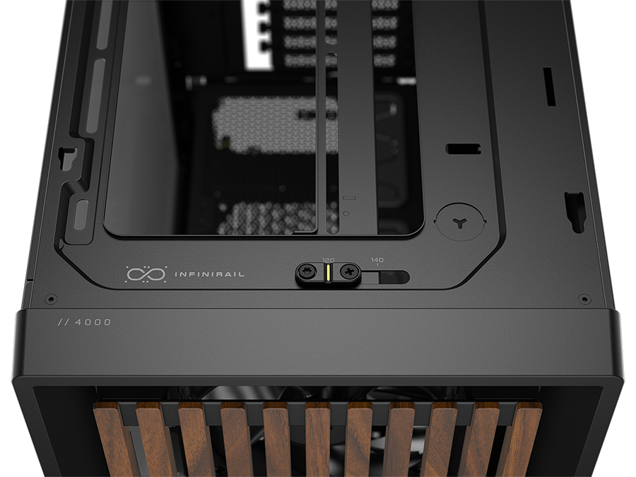 CORSAIR FRAME 4000D WOOD RS Modular Mid-Tower PC Case