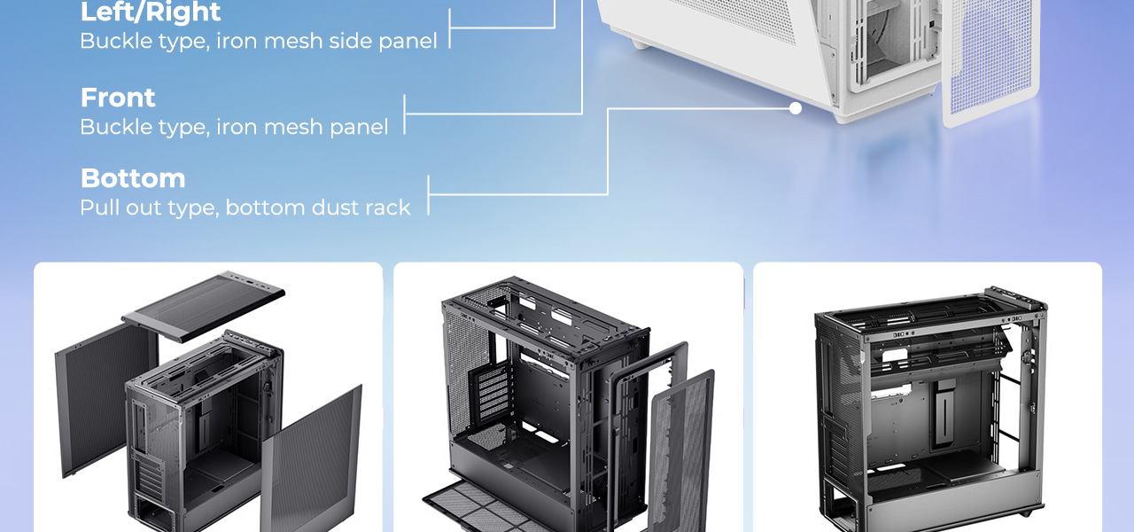 Rosewill Helium Air Mid Tower E-ATX Gaming Case