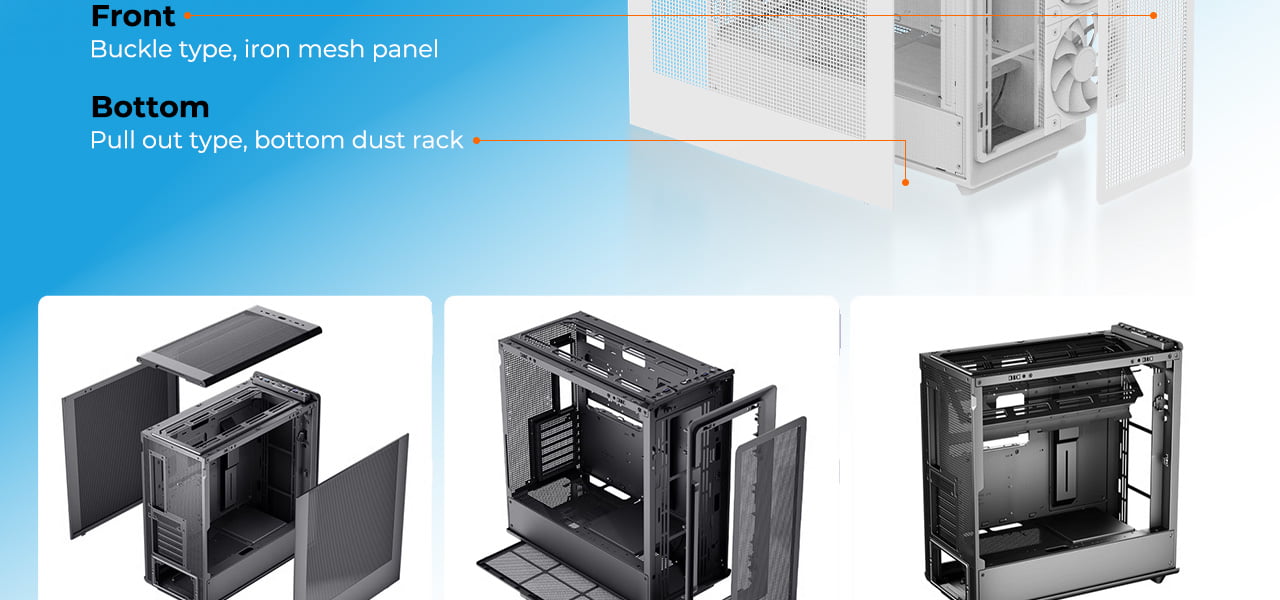 Rosewill Helium Air Mid Tower E-ATX Gaming Case