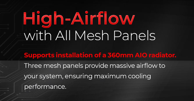Rosewill Helium NAS Black ATX Mid Tower Computer Case