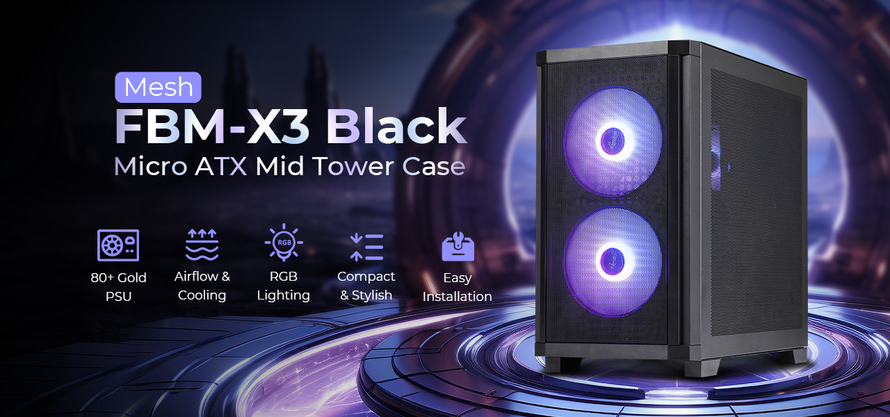 Rosewill FBM-X3 Micro ATX Mid Tower Case