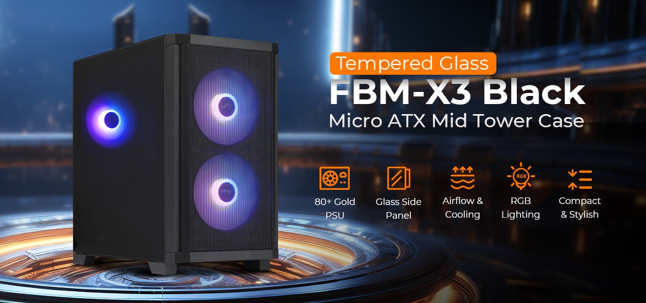 Rosewill FBM-X3 Micro ATX Mid Tower Case
