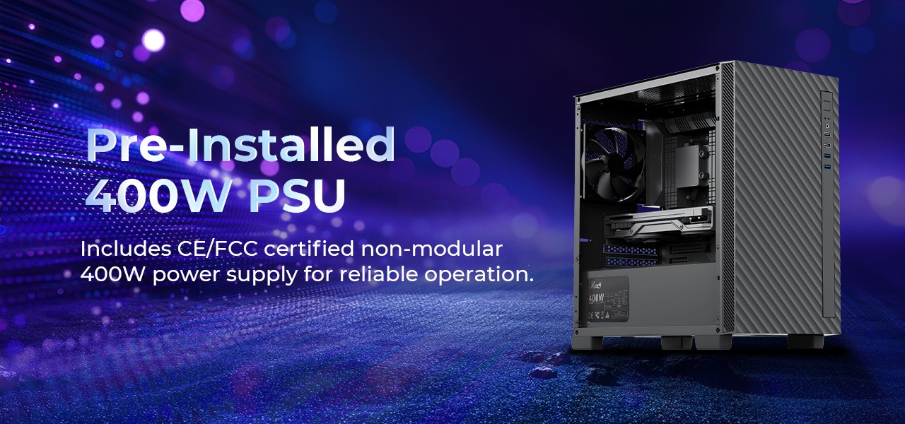 Rosewill FBM-X5 Micro ATX Mini Tower Desktop Gaming & Office PC Computer Case
