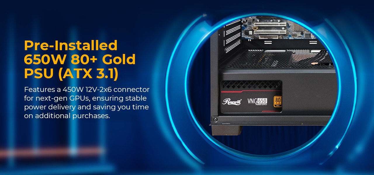 Rosewill FBM-X6 Black Micro ATX Mid Tower Case