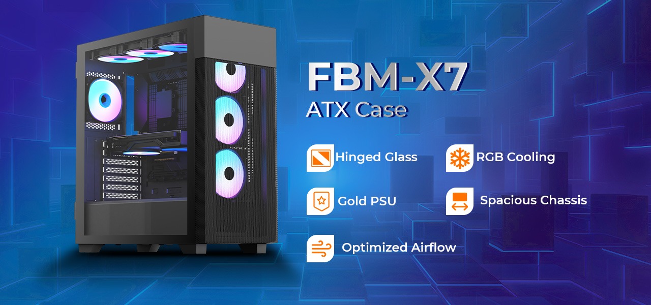 Rosewill FBM-X7 Black ATX Mid Tower Case