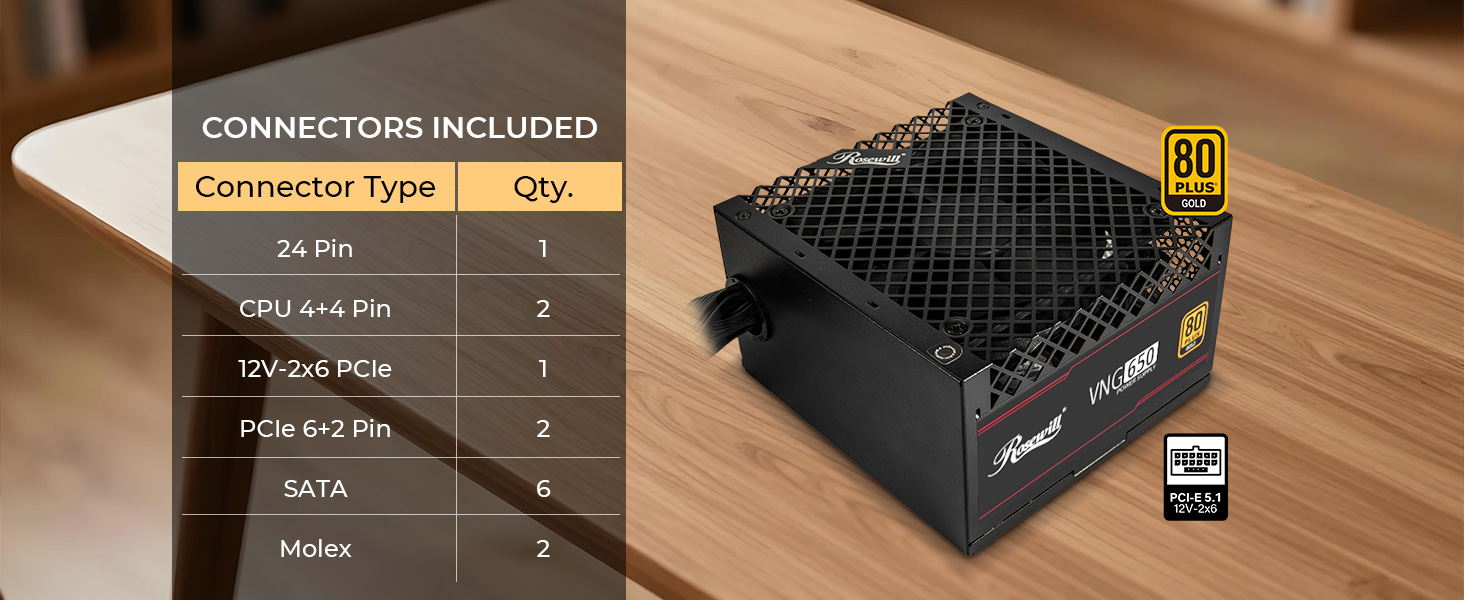 Rosewill Micro ATX Steel Plastic Case Black