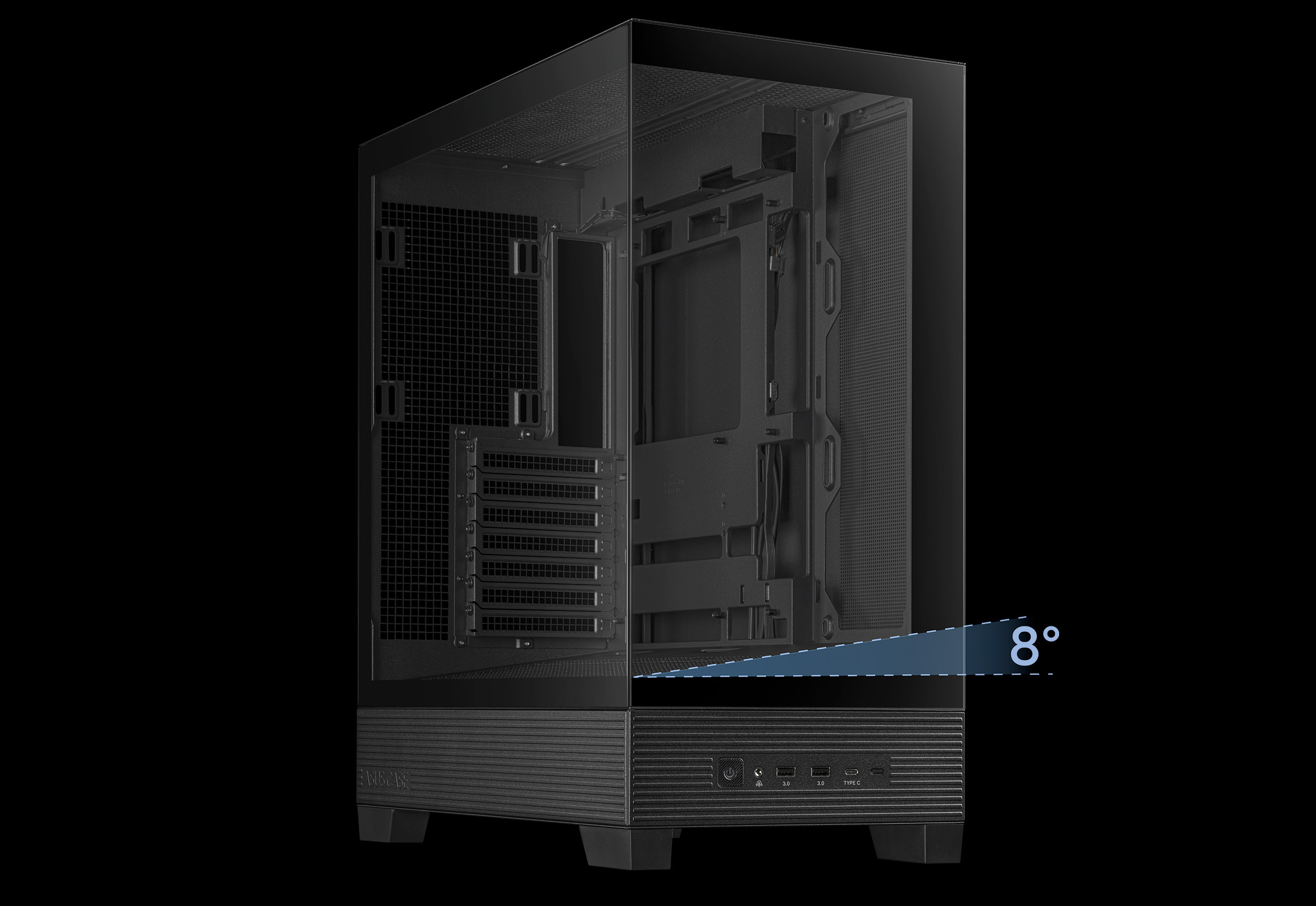 ASUS A31 Black ATX Mid-Tower Gaming Case