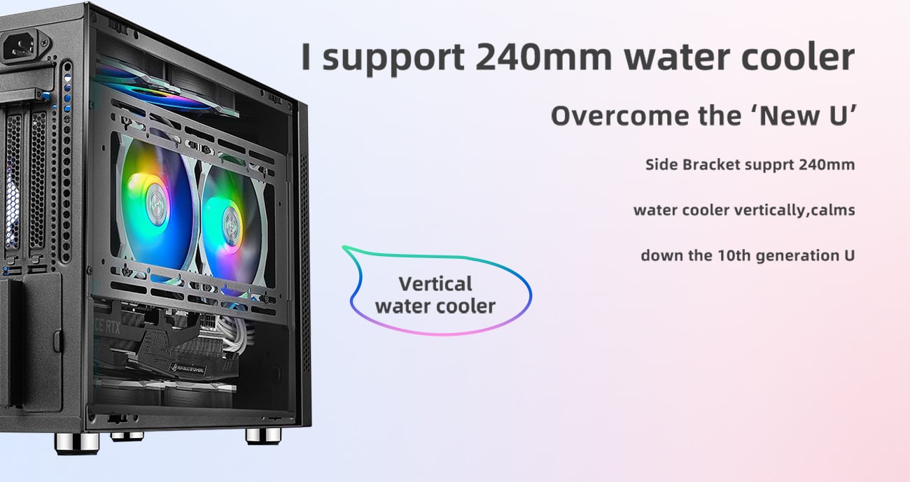 SAMA IM01 Micro ATX Tower Computer Case