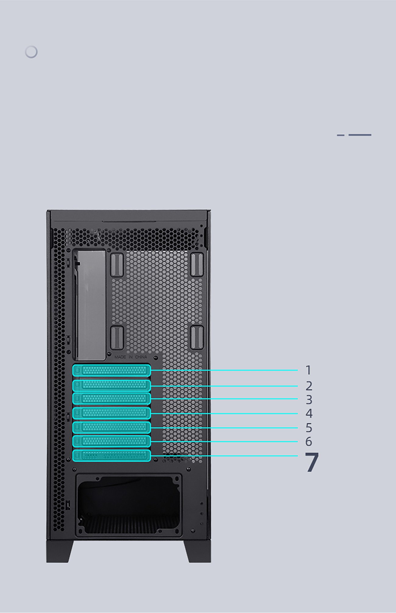 Sama 2351 Black Gaming Computer Case