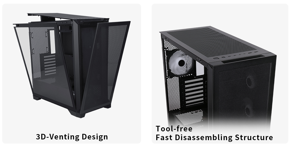 Sama 4501-Black Gaming Computer Case