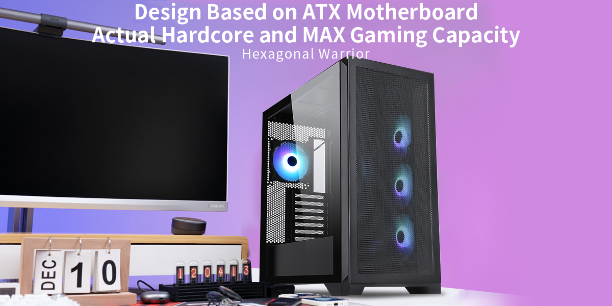 Sama 4501-Black Gaming Computer Case