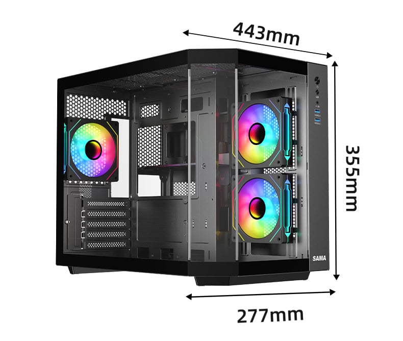 Sama 2771 Gaming Computer Case