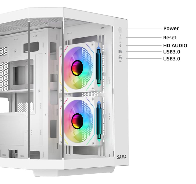 Sama 2771 Gaming Computer Case