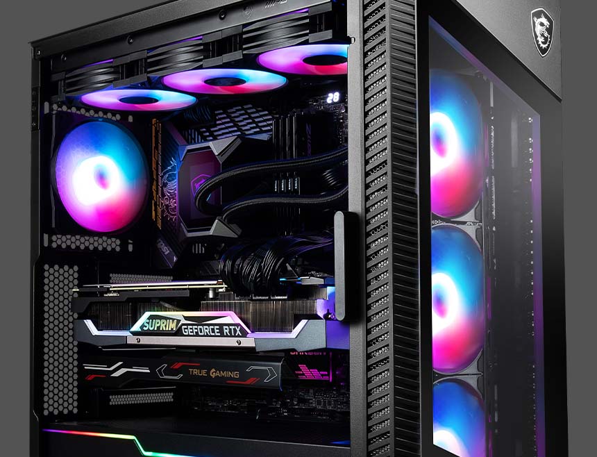 MSI MPG VELOX 100R Black Computer Case