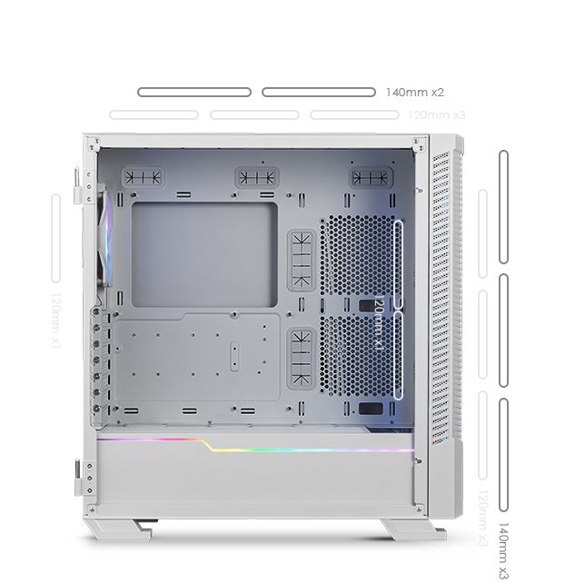 MSI MPG VELOX 100R White Computer Case