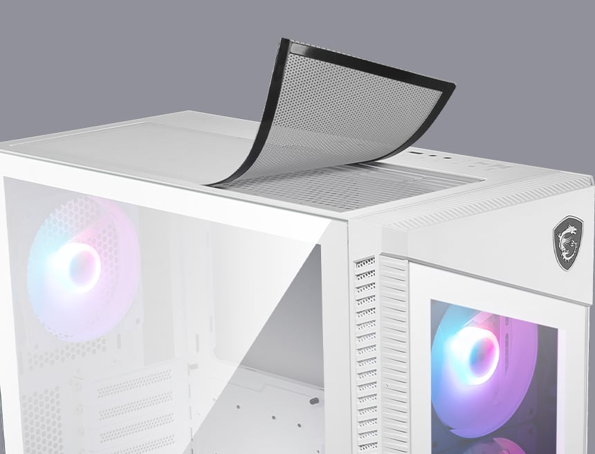MSI MPG VELOX 100R White Computer Case