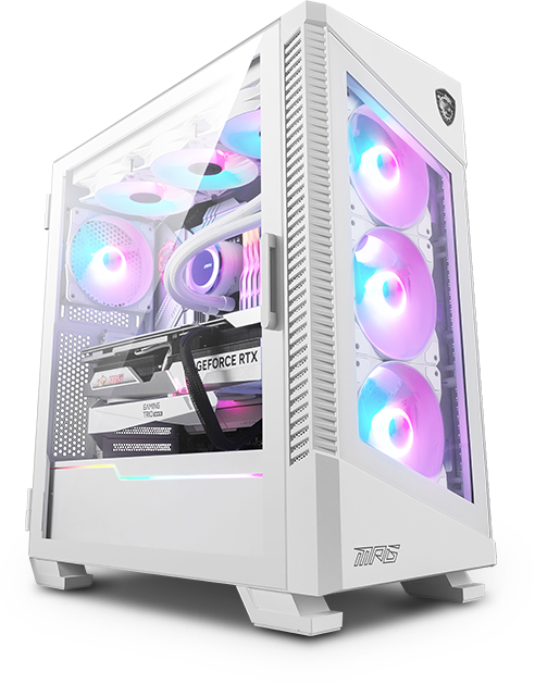 MSI MPG VELOX 100R White Computer Case