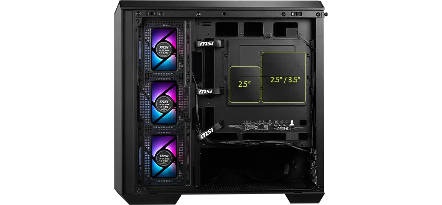 MSI MAG PANO M100R PZ Computer Case