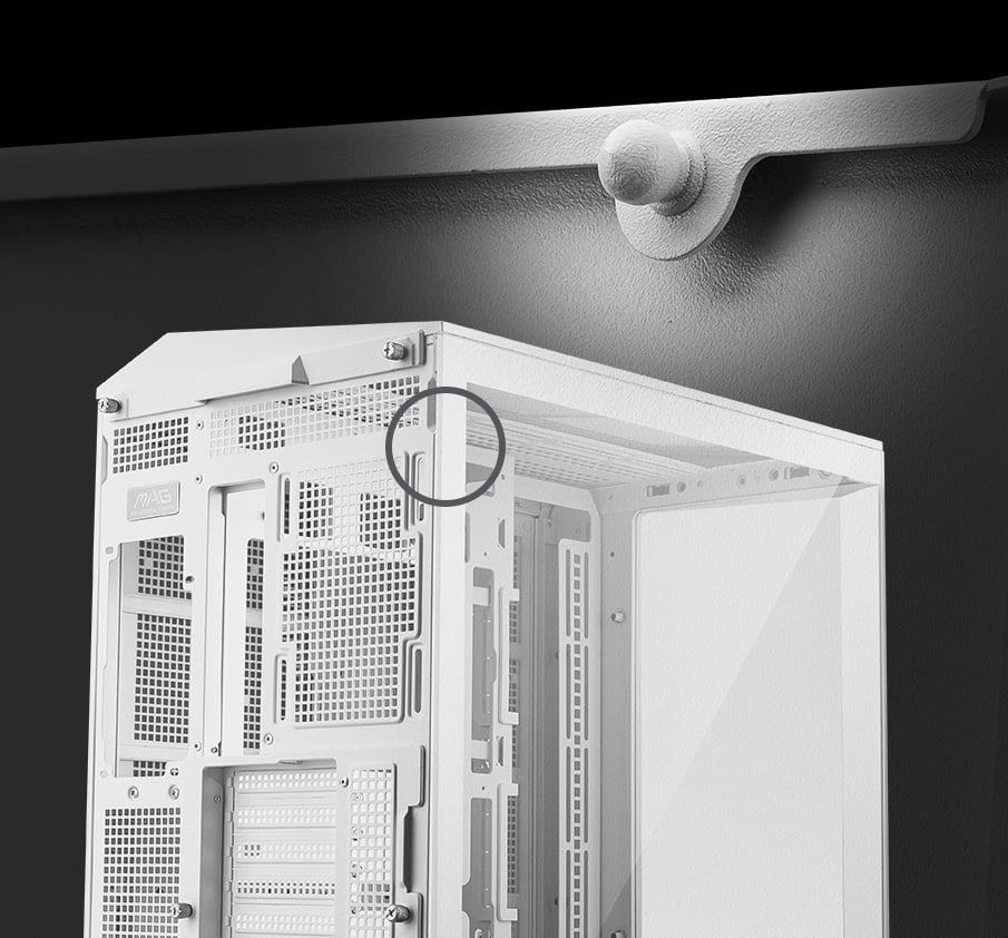 MSI MAG PANO 100L PZ / WHITE PC Case
