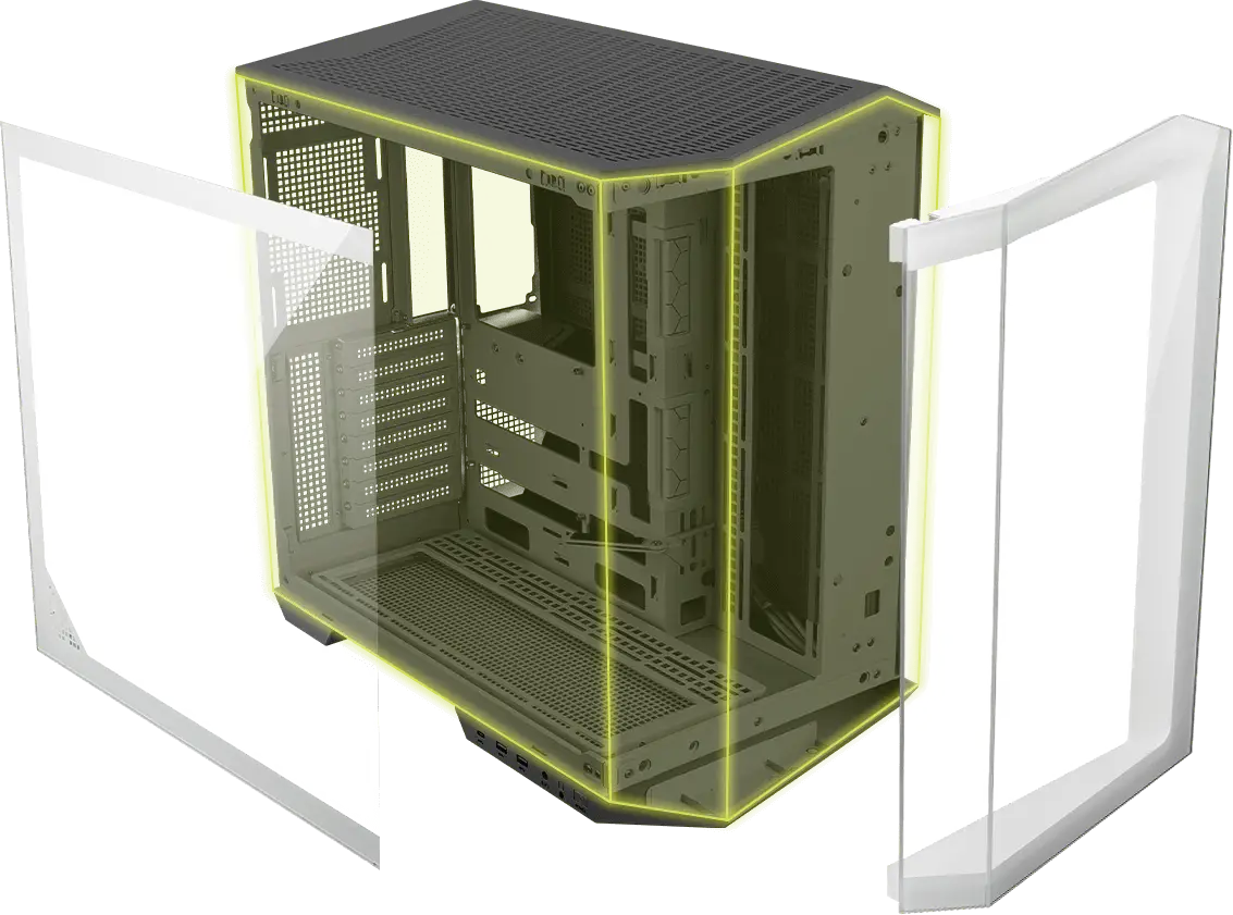 MSI MAG PANO 100L PZ / WHITE PC Case
