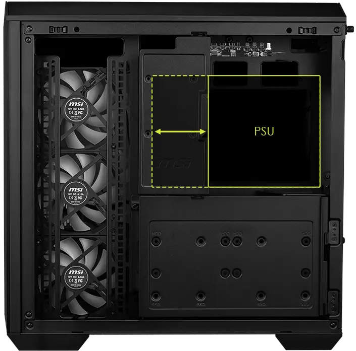 MSI MAG PANO 100R PZ Computer Case