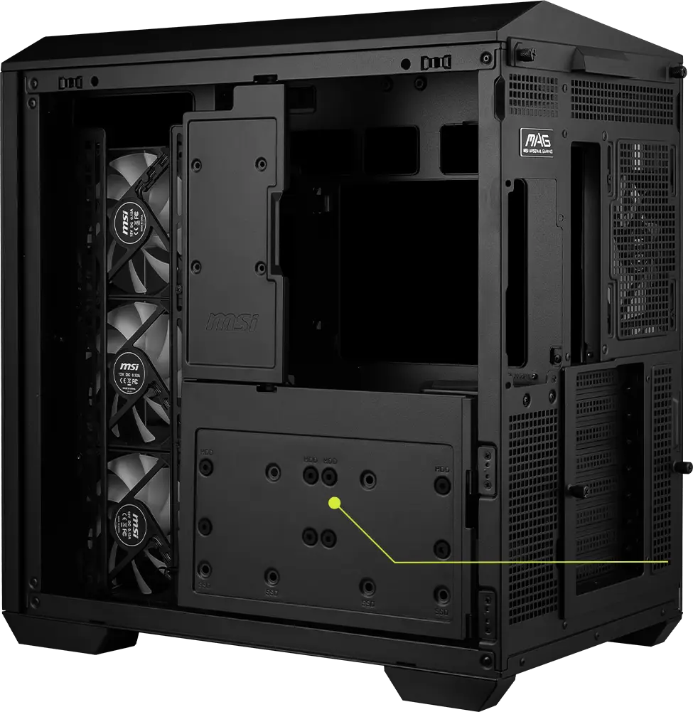 MSI MAG PANO 100R PZ Computer Case