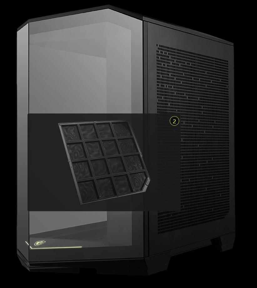 MSI MAG PANO 100R PZ Computer Case