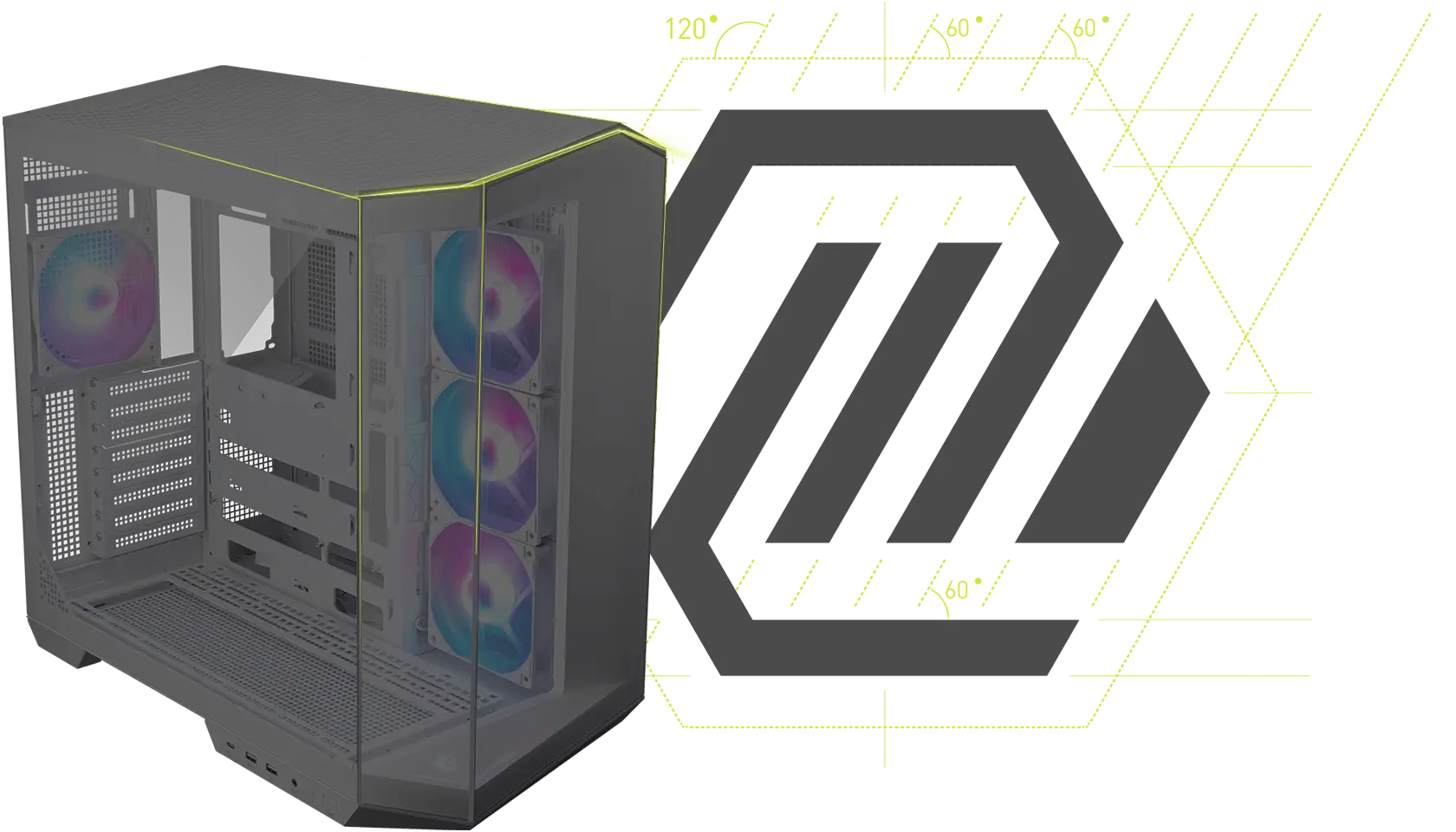 MSI MAG PANO 100R PZ Computer Case
