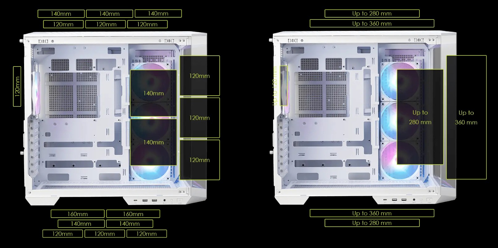 MSI MAG PANO 100R PZ Computer Case