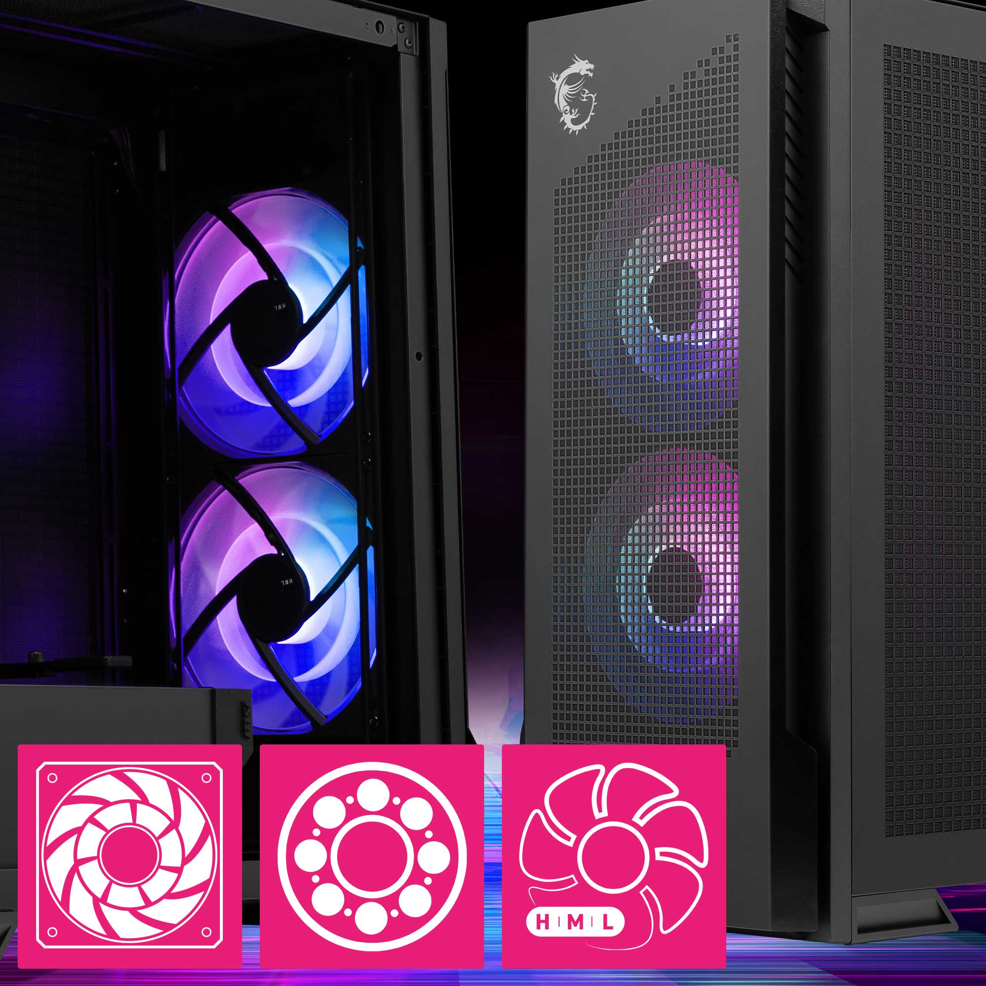 MSI MPG Velox 300R Computer Case