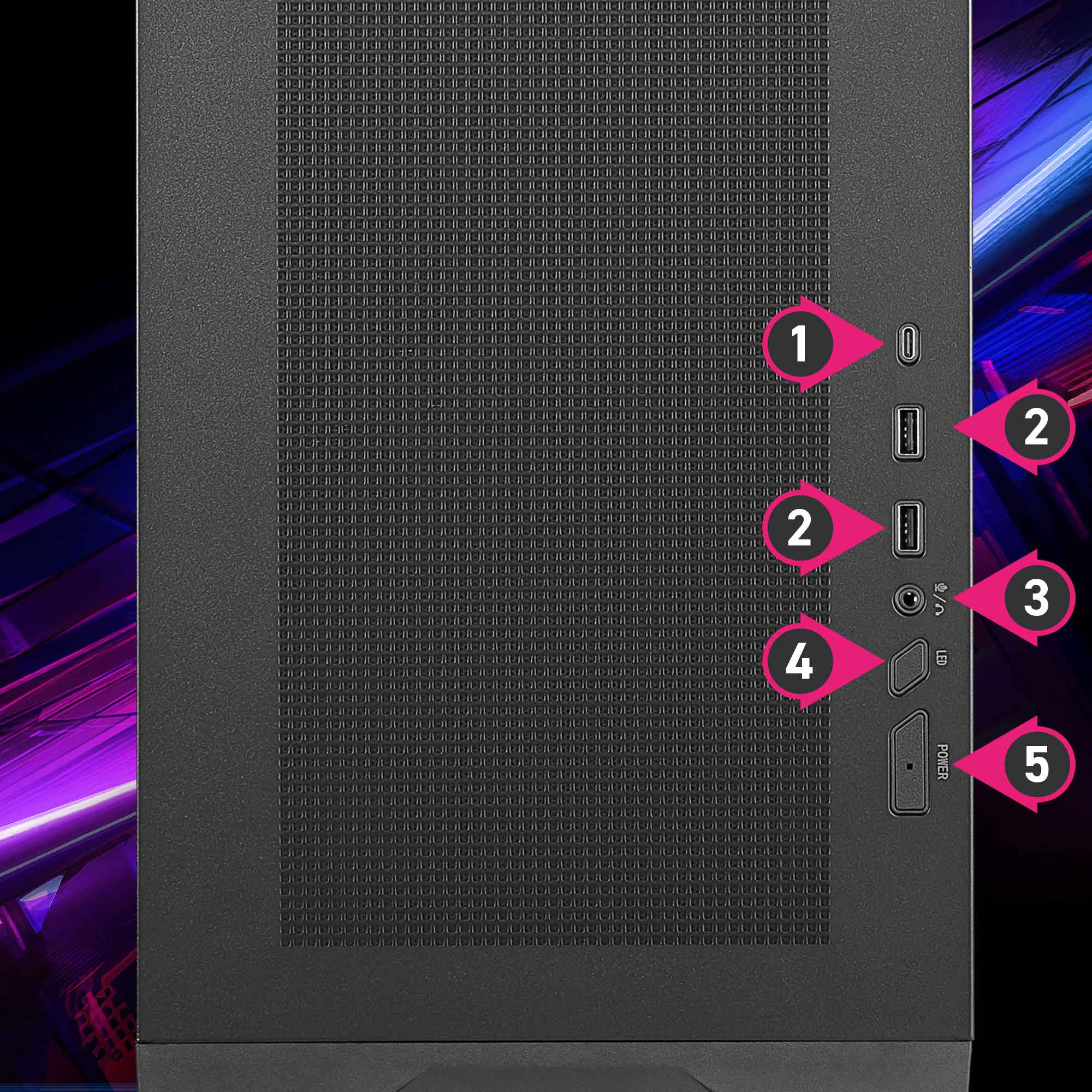 MSI MPG Velox 300R Computer Case