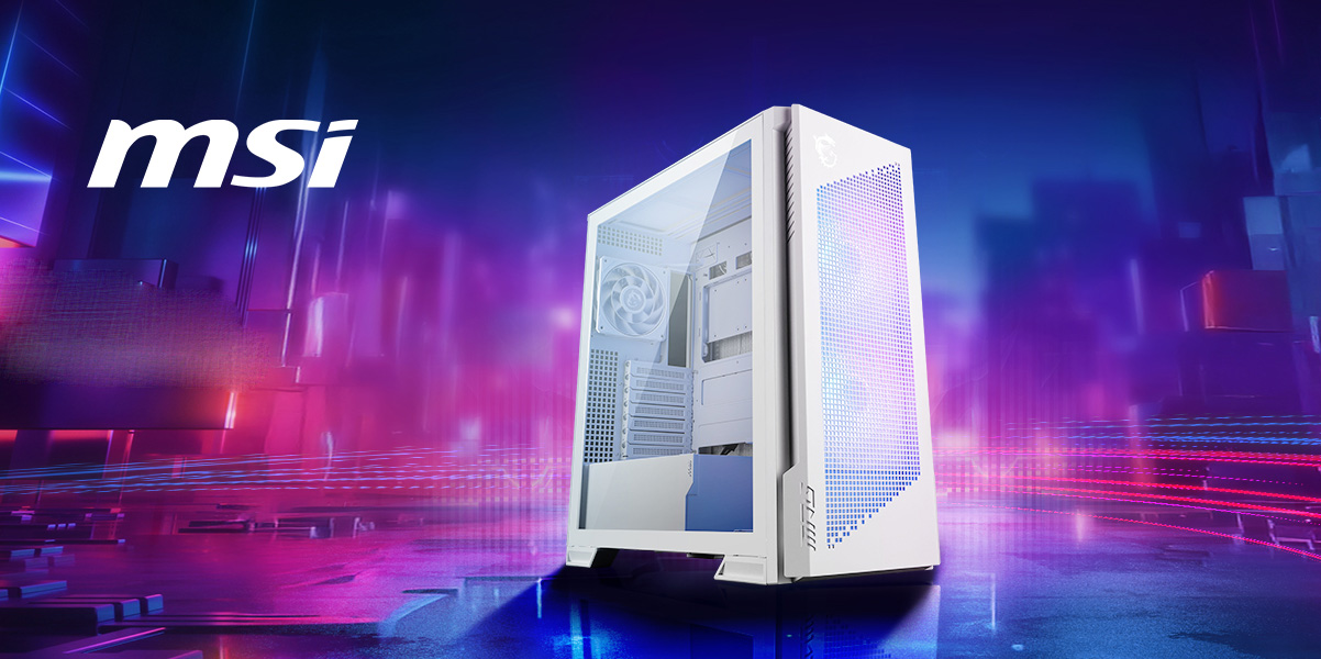 MSI MPG Velox 300R WHITE Computer Case