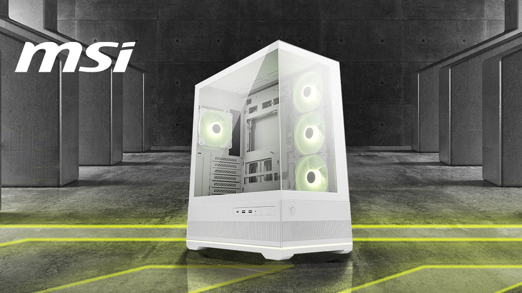 MSI MAG PANO 110R PZ WHITE Computer Case