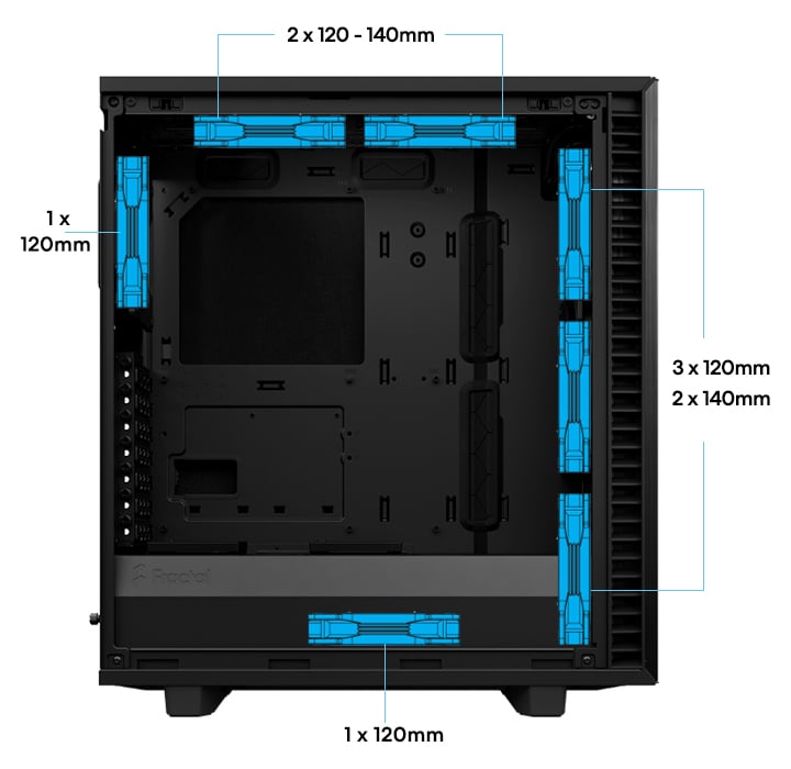 Fractal Design Define 7 Compact Computer Case