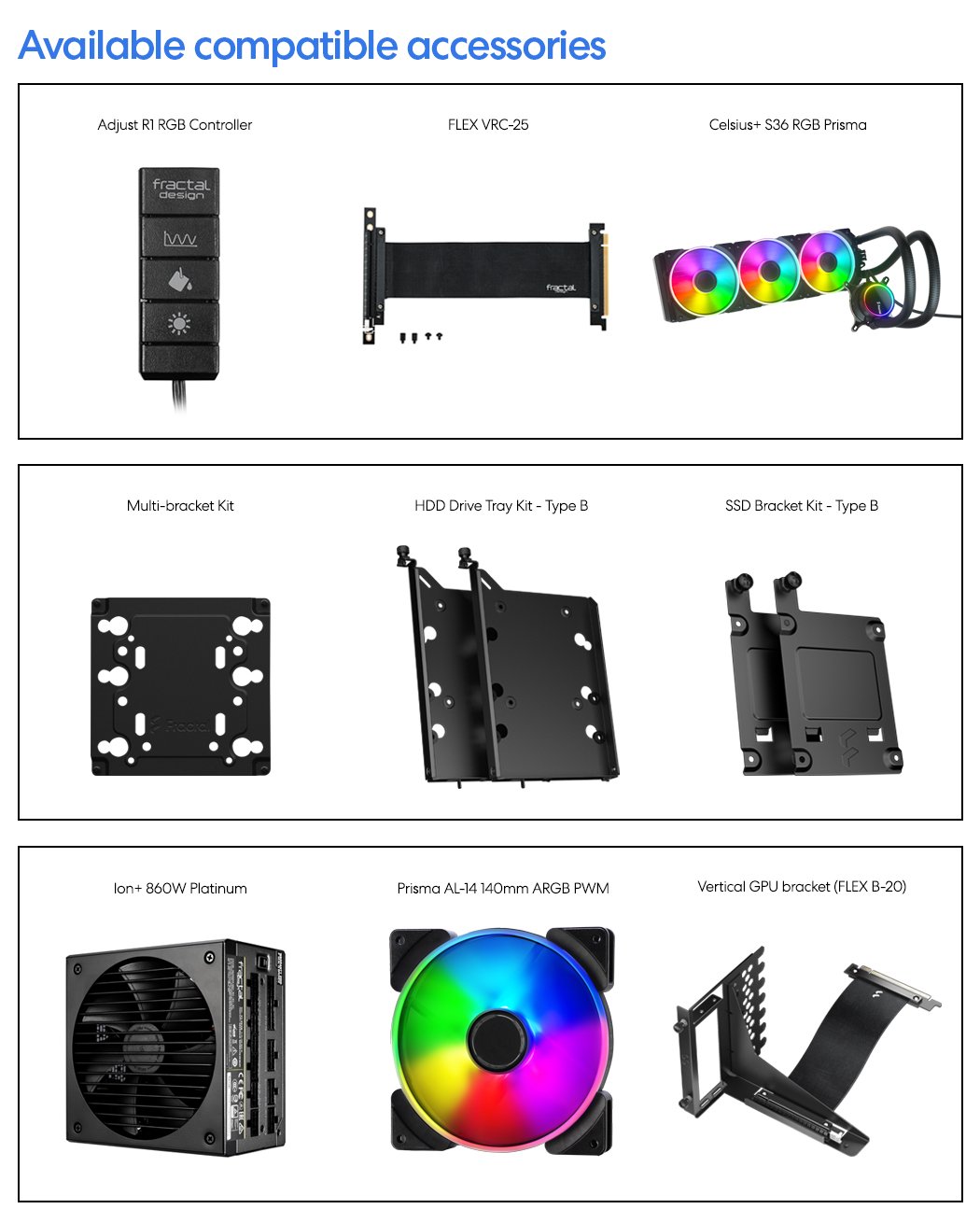 Fractal Design Meshify 2 Computer Case