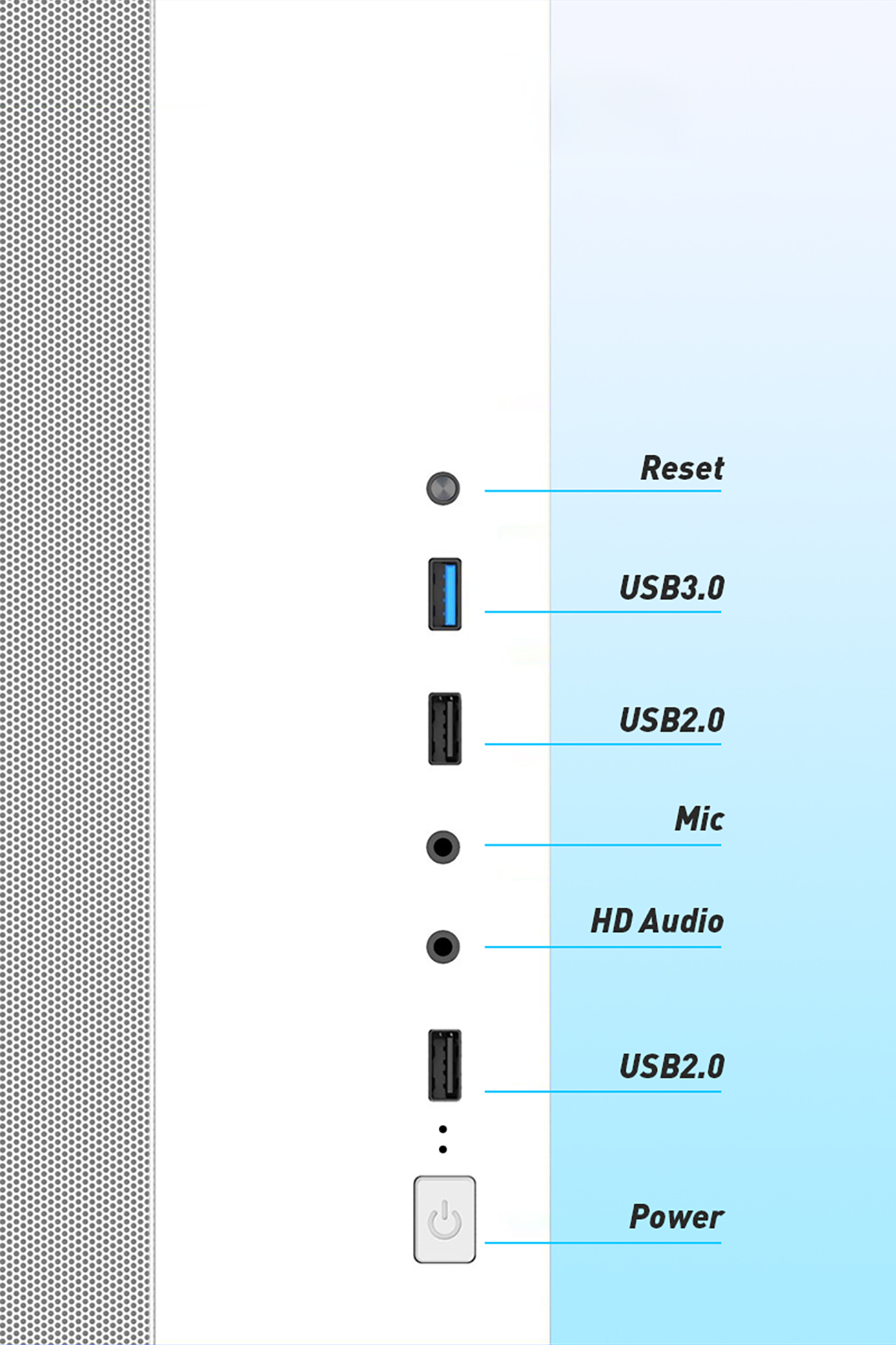 DIYPC ARGB-Q3.v2 Gaming Computer Case