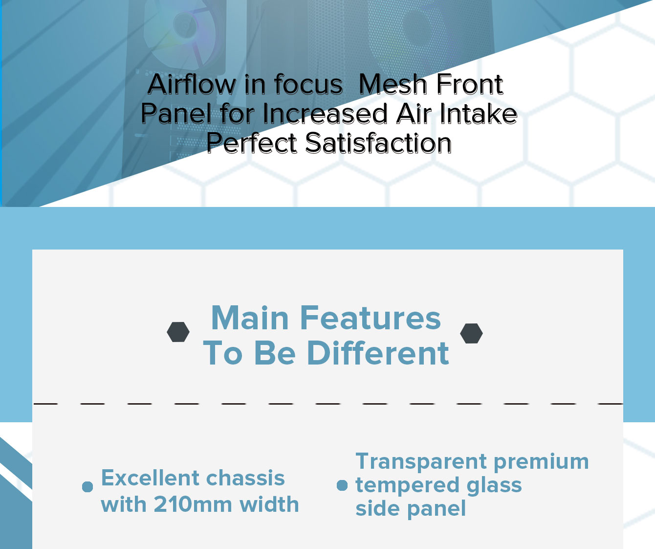 Destroyer MB Gaming Computer Case