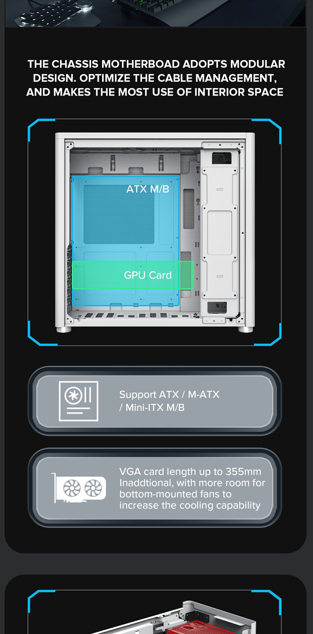 GAMEMAX MESHBOX ATX Deskop Chassis