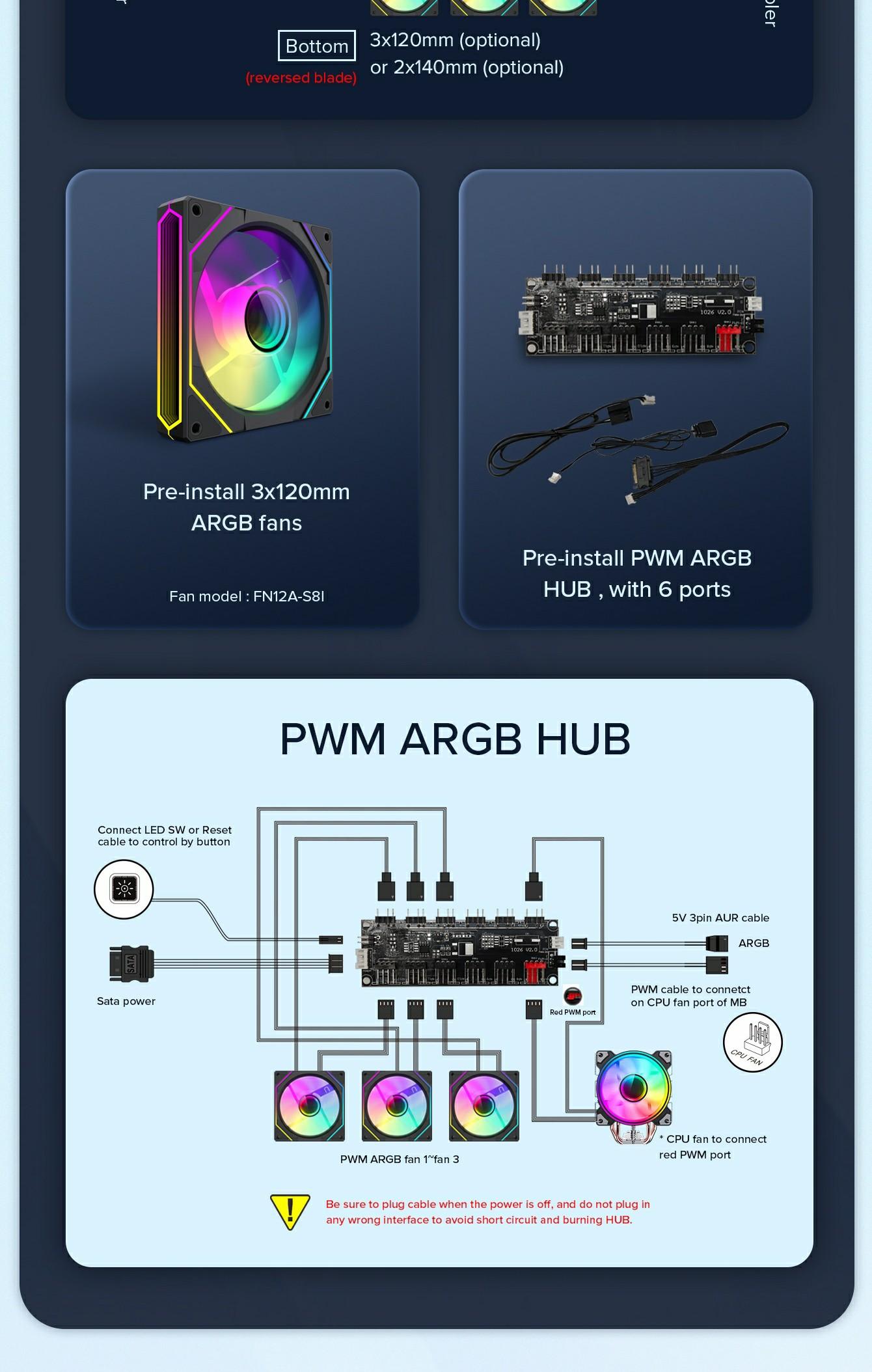 GAMEMAX HYPE-M Black Computer Case