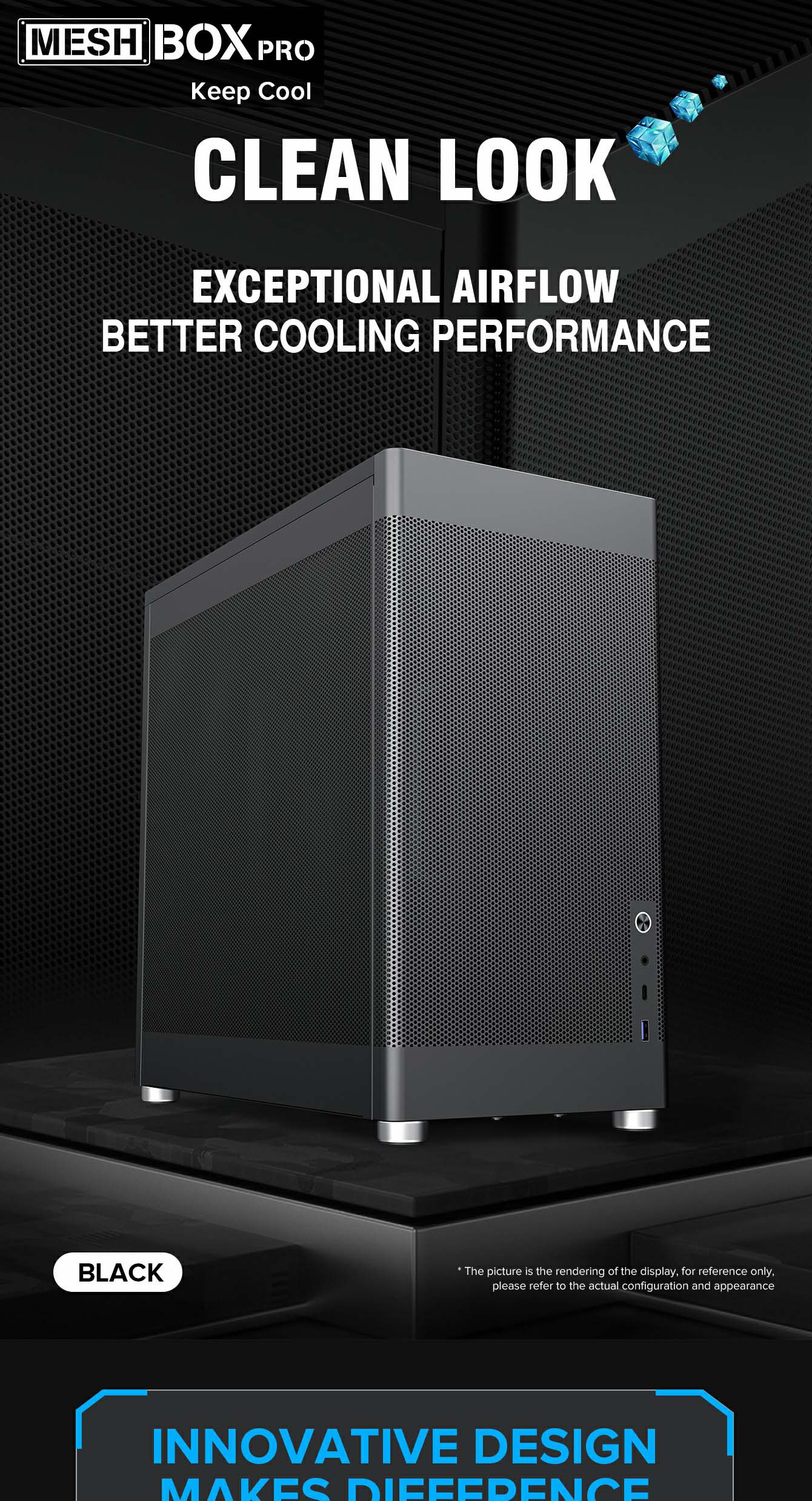 GAMEMAX MeshBox PRO ATX Chassis