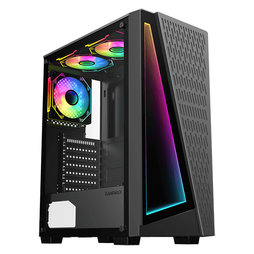 GAMEMAX Prism Premium Mid Tower  Gaming Case